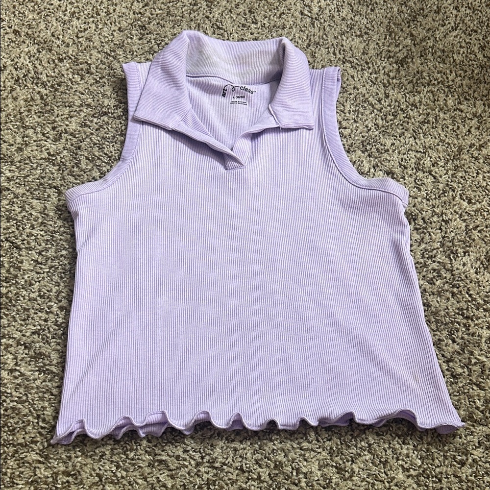 art class Lavender Tank Top